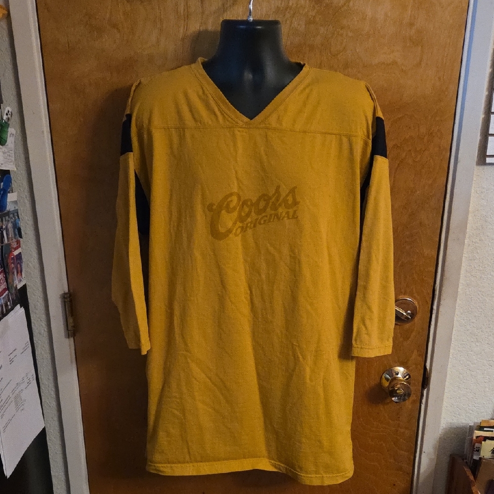 VTG Coors Original NFL long Sleeve Football Shirt XL Thanksgiving Classics 2003